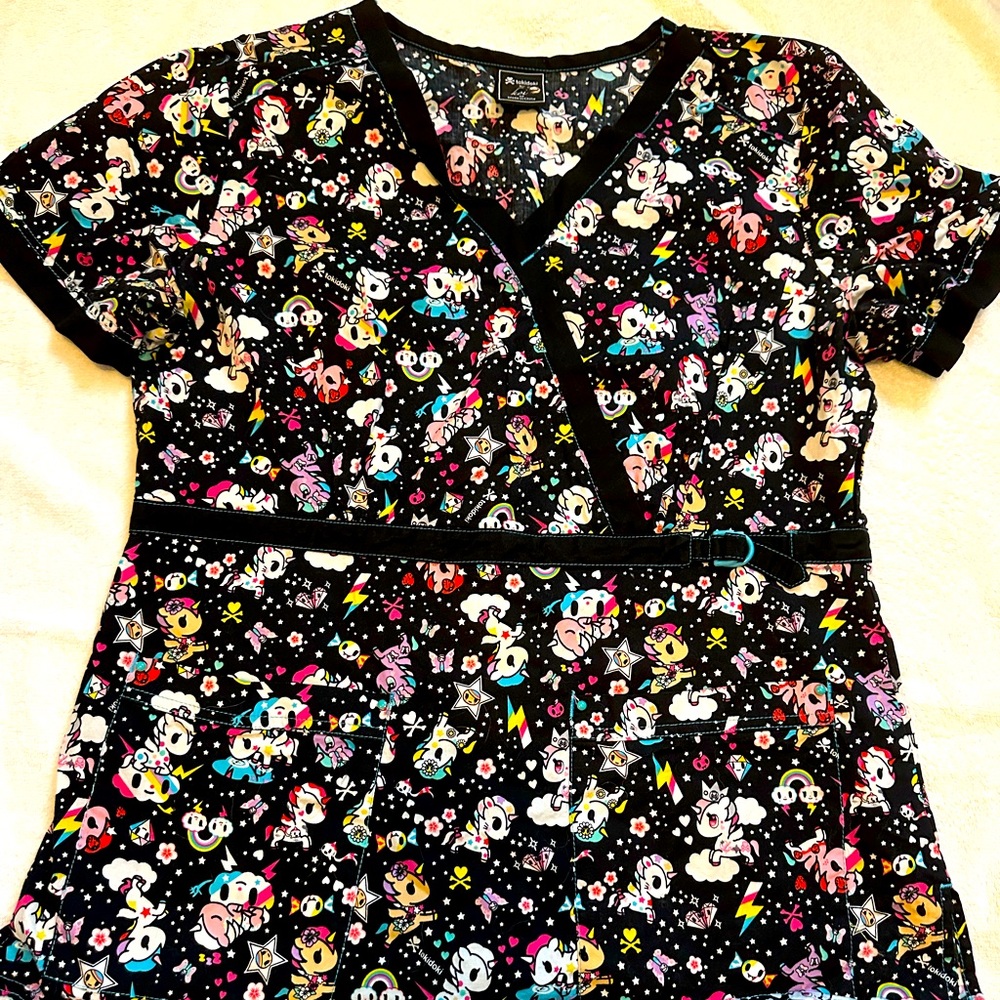 Tokidoki Scrub Top